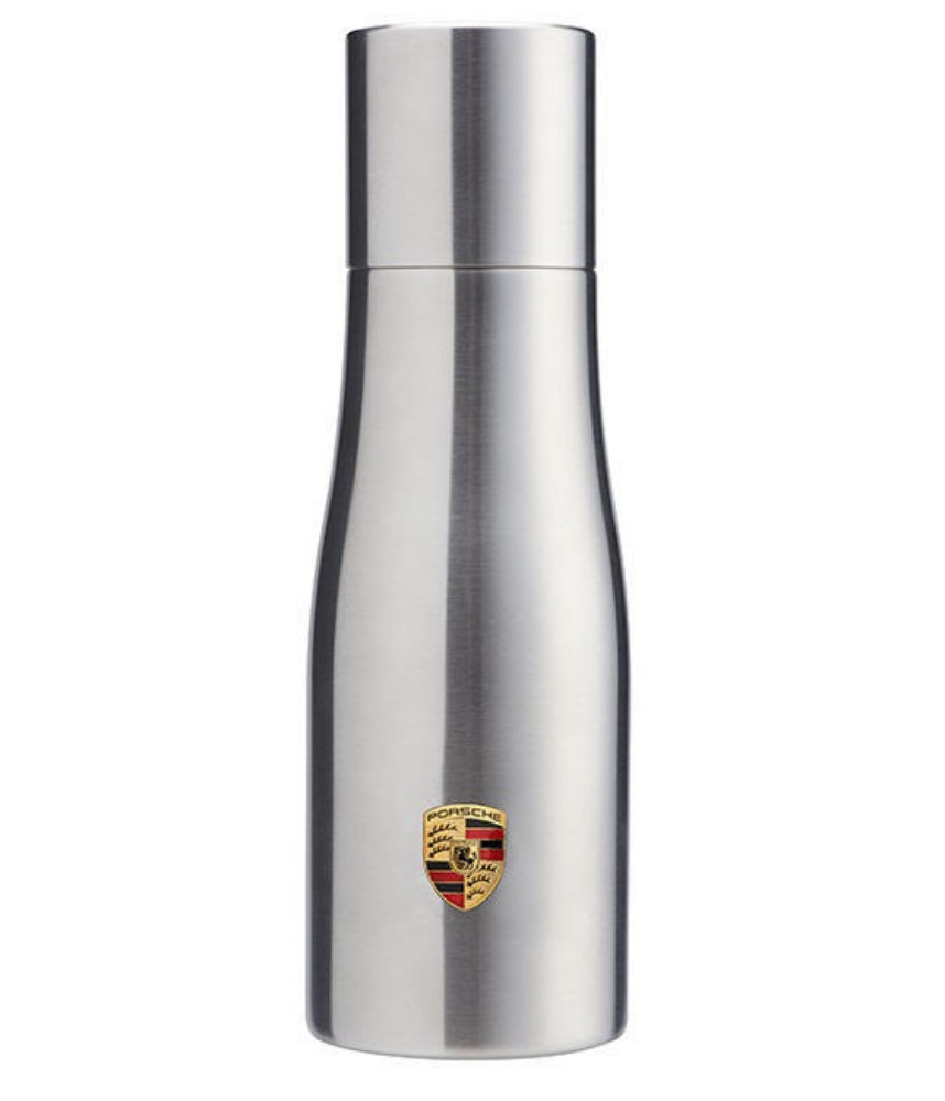 Picture of 1Ltr Silver Porsche Crest Thermal Flask