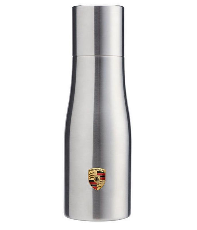 Picture of 1Ltr Silver Porsche Crest Thermal Flask