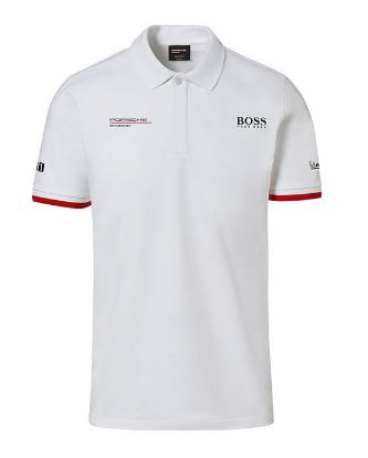 Picture of Polo Shirt, Motorsport, White, Mens