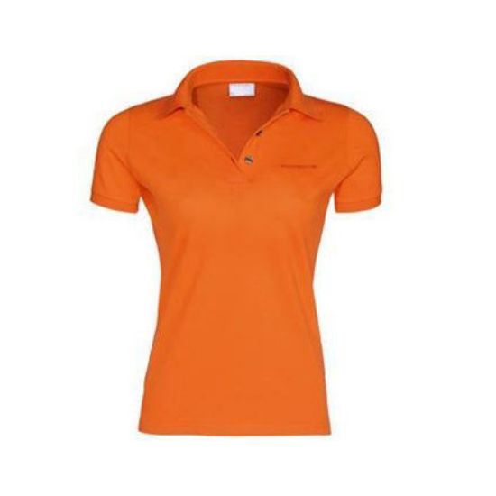 Picture of Polo Shirt, Classic, Orange, Ladies