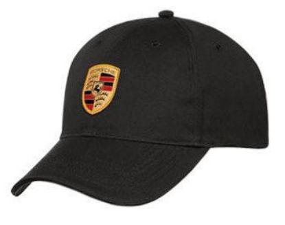 Picture of Porsche Crest Cap in Black