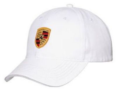 Picture of Porsche Crest Cap in White
