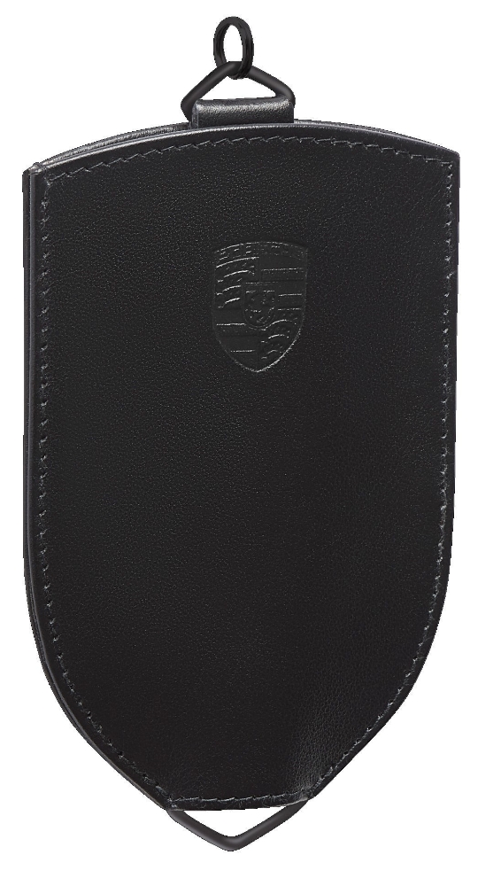 Picture of Classic Black Leather Key Pouch