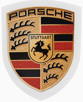 Picture of Porsche Crest Sticker - 50x67mm