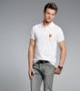 Picture of Mens Porsche Crest Polo Shirt in White