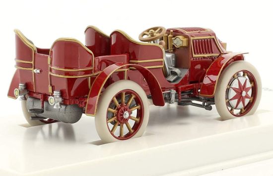 Picture of Lohner-Porsche Mixte 1901 Red-Brown, 1/43 Model