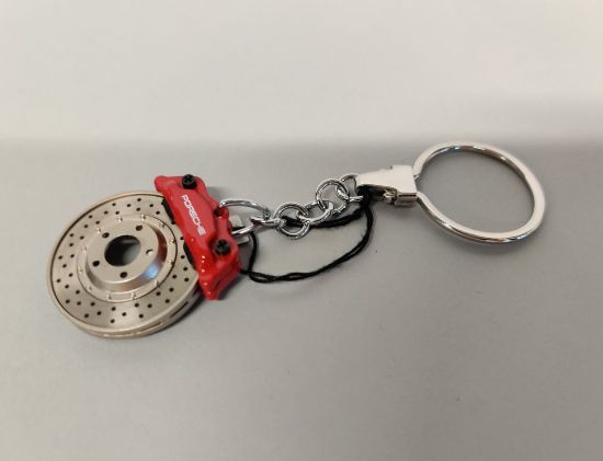 Picture of Keyring Brake Disc, Red