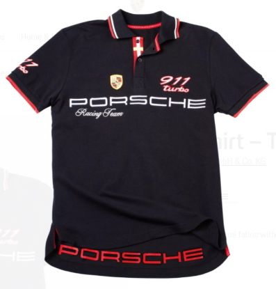 Picture of Polo Shirt, Racing Team, 911 Turbo, Large, Mens