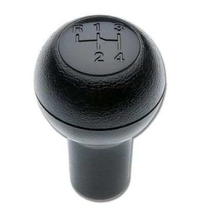 Picture of Gear Knob, 930 (1975-89), Black 4-Speed