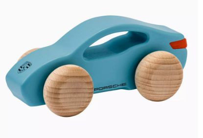 Picture of Taycan Wooden Car in Frozen Blue