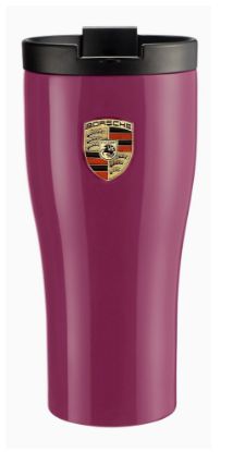 Picture of Porsche Crest Thermo Mug in Star Ruby