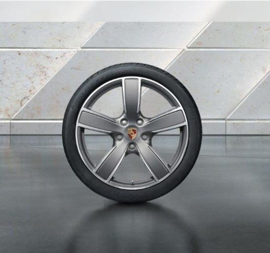 Picture of Wheel, Front, Platinum Silver Metallic, 8.5x20 ET49, 911 (991.2)