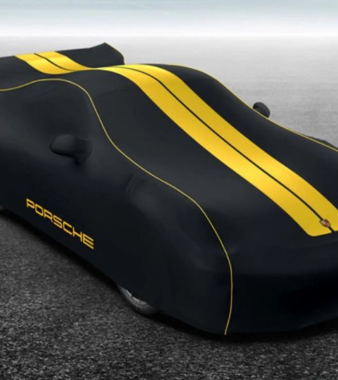 Picture of Car Cover, Indoor, 718 Cayman GT4 (981), Plus Design