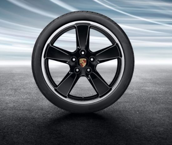 Picture of Wheel, Front, Sport Classic, Black, 9x20 ET51, 911 (991)
