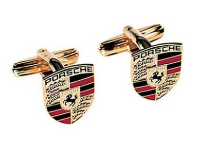 Picture of Porsche Crest Cufflinks Set 