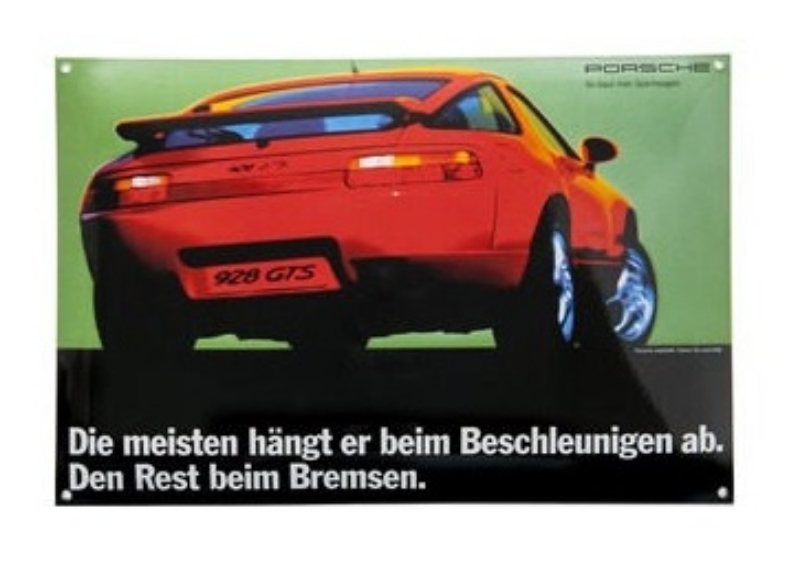 Picture of Enamel Plate, Porsche Classic 928 GTS