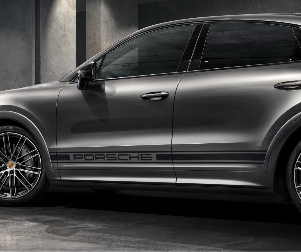 Picture of Decorative Side Logo "PORSCHE", Cayenne E3