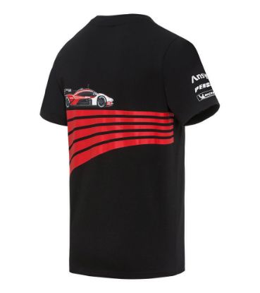 Picture of Porsche Penske Motorsport Unisex T-Shirt in Black
