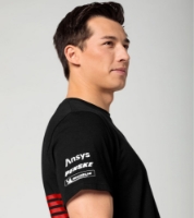 Picture of Porsche Penske Motorsport Unisex T-Shirt in Black