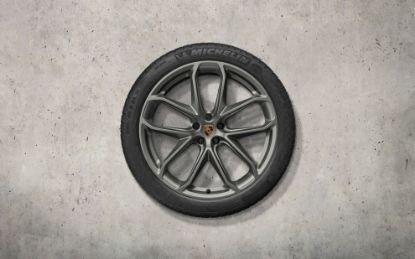 Picture of Wheel & Tyre Set, 21-inch GT Design, Summer, painted in Platinum (Satin-Matt)