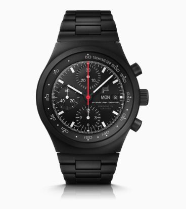Picture of Chronograph 1  All Black Numbered Edition Watch by Porsche Design