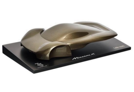 Picture of Sculpture, Mission X, 75Y Porsche Sports Cars, Limited Edition, 1/18 Scale