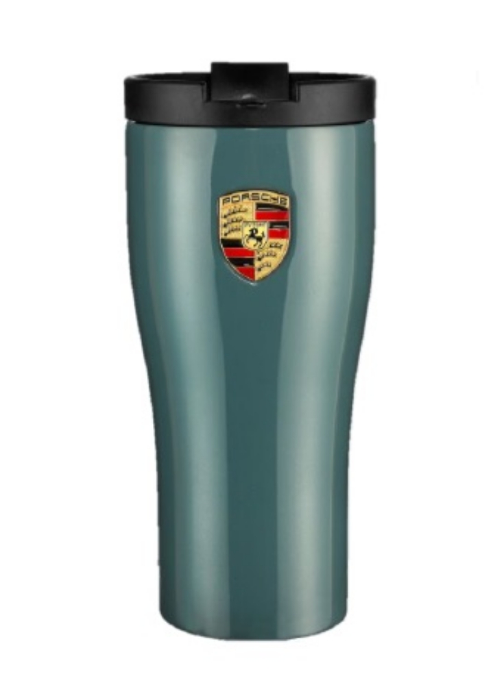 Picture of Thermo Mug, Shoreblue Metallic, 60 Years 911, Limited Edition, for Cup Holder