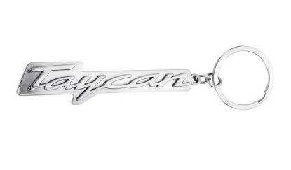 Picture of Keyring in Taycan Badge Logo