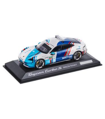 Picture of Model Taycan Turbo S Safety Car for Formula E in 1:43 Scale