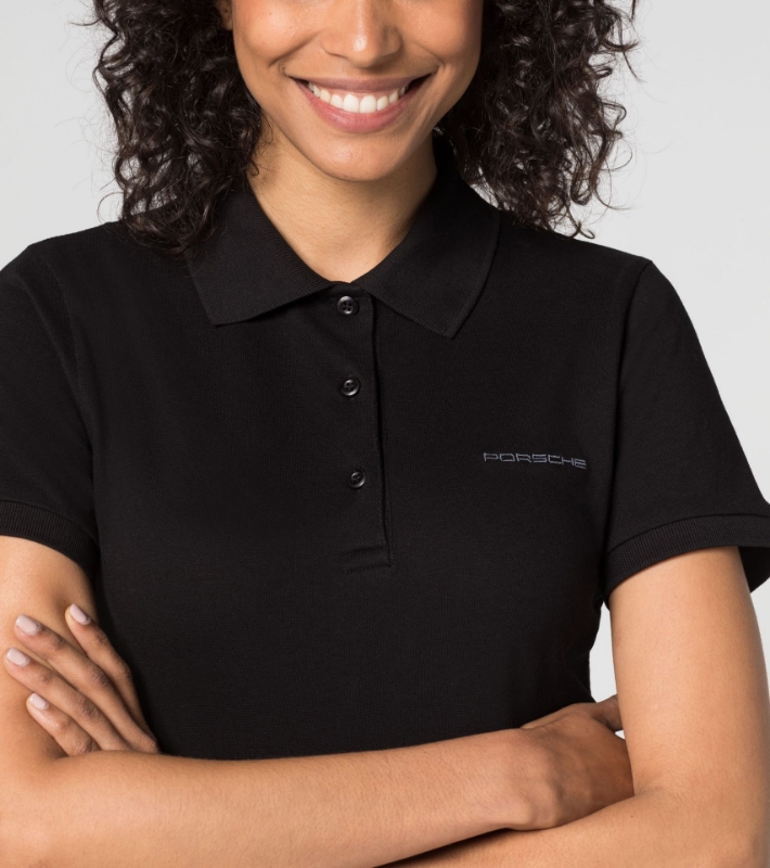 Picture of Women's Polo Shirt Classic Logo - Black