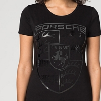 Picture of Ladies Porsche Crest T-Shirt