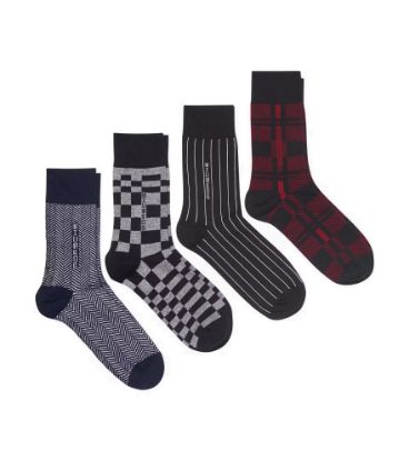 Picture of 4-Pack Box of 'Transaxle' Socks
