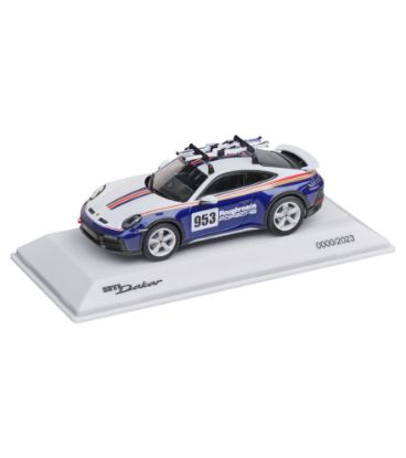 Picture of Model 911 Dakar (992) with Skis in 1:43 Scale