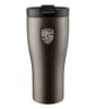Picture of Porsche Crest Thermo Mug in Grey Powder Coating