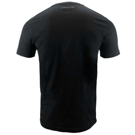 Mens Manthey 'M Logo' T-Shirt in Black. Porsche Centre Doncaster Shop