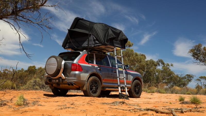 Picture of Roof Tent in Black & Dark Grey