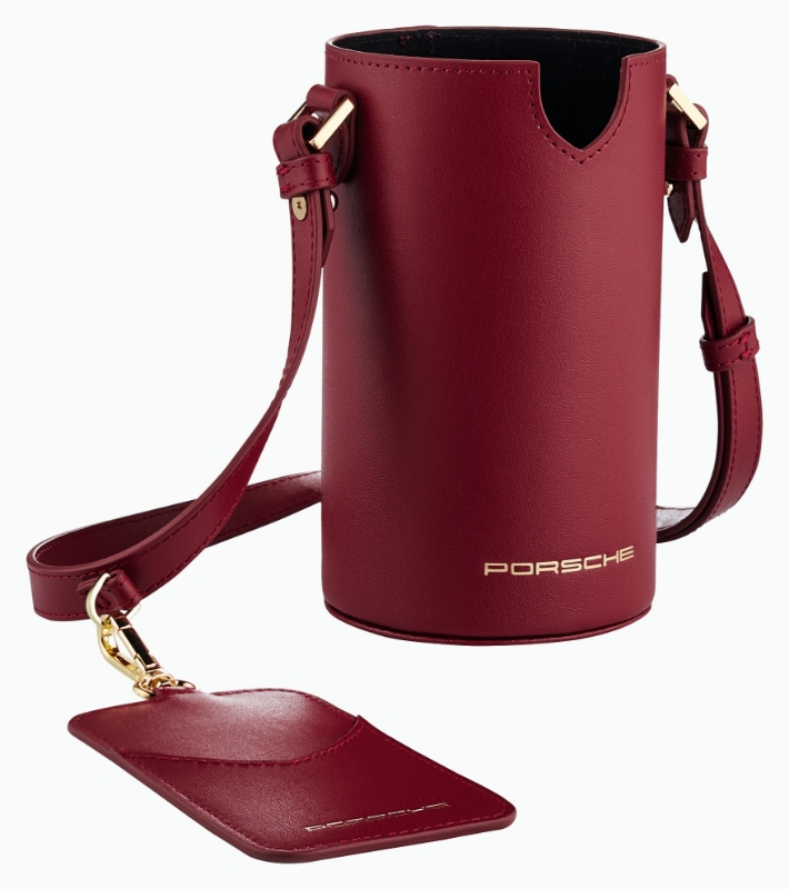 Picture of Insulated Travel Mug - Shoulder Bag Red/Black
