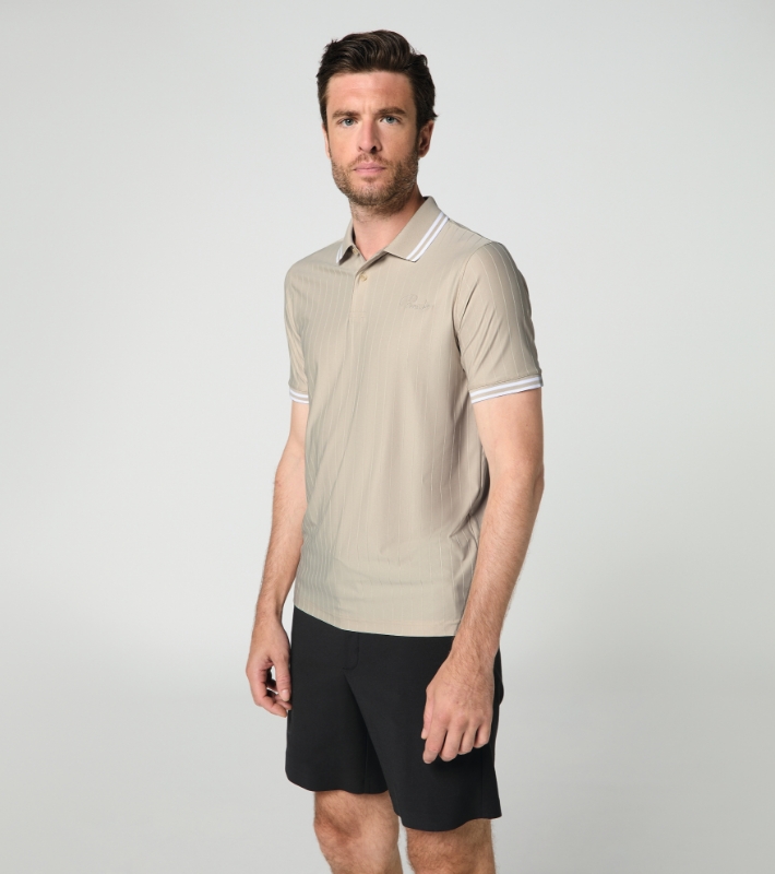 Picture of Polo shirt – 911 Targa 60Y - Sand Beige
