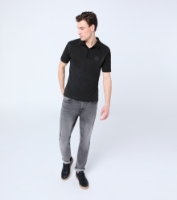 Picture of Jacquard Polo-Shirt – 911 Spirit 70 - Black