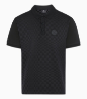 Picture of Men's Jacquard Polo-Shirt – 911 Spirit 70 - Black