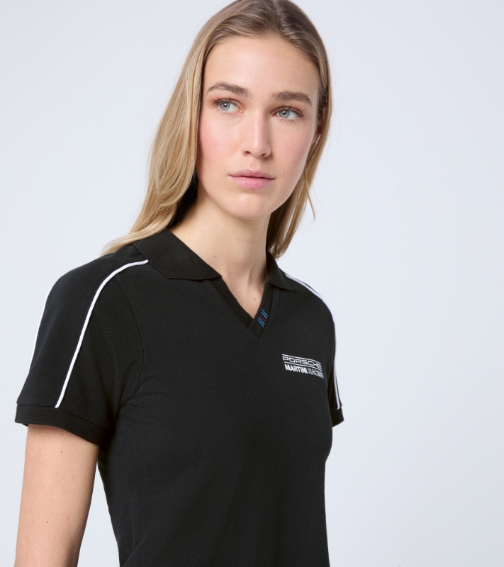 Porsche Motorsport Maglietta Ufficiale Donna - Collezione Team - Colore Nero
