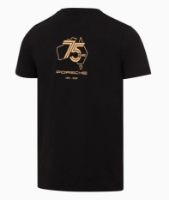 Picture of Unisex T-Shirt - 75Y Porsche In Australia, Black