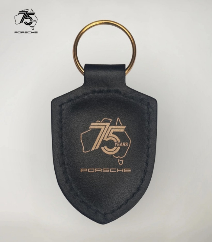 Picture of Crest Keyring - 75Y Porsche in Australia